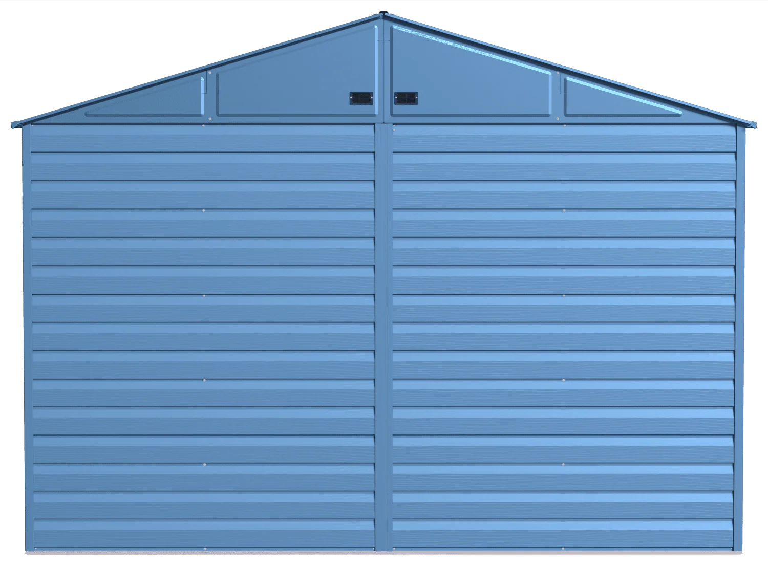 Arrow Select Steel Storage Shed, 10x14, Blue Grey